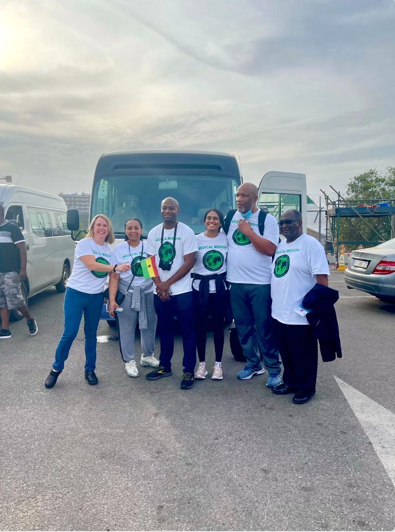 Team in Ghana
