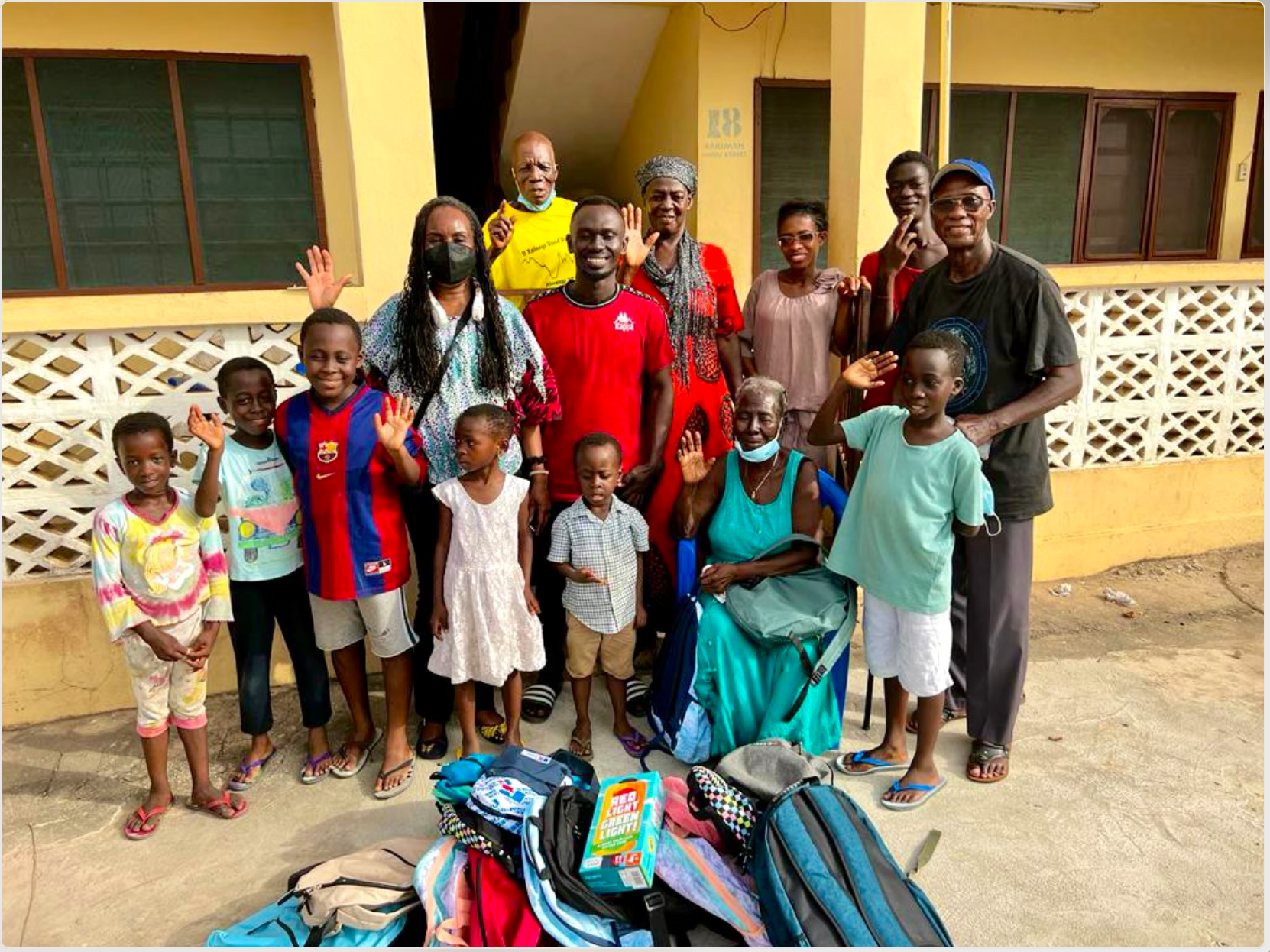 Team in Ghana